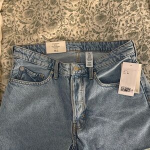 H&M Blue Cutoff Denim Shorts